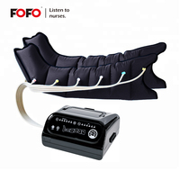 Sistem Pemulihan Kompresi Pneumatik 30-250mmHg 6 Mode Timer 10-60menit Pompa Pemulihan Otot Olahraga Bahan TPU Daya Listrik Plug-In