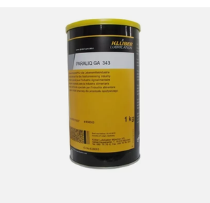 Graisse polyvalente KLUBER PARALIQ <span class=keywords><strong>GA</strong></span> 343 1Kg pour la transformation des aliments Industries de l'alimentation animale Résistance aux hautes et basses températures - Product Image 1