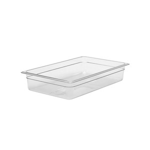 ถาดใส่อาหารโพลีคาร์บอเนต GN 1/1 ขนาด 53 × 32.5 × 10 ซม. ไม่มีฝาปิด, -100/+100 ° C - Product Image 1