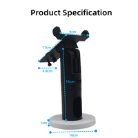 Support de terminal de point de vente rotatif à 270° pour Verifone V205C, support métallique pour machine de point de vente à angle réglable, accepte la personnalisation