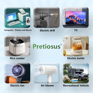 อินเวอร์เตอร์ pretiosus 50A ไฟฟ้ากระแสสลับ BatteryCharging4KW4000Watt 12V24V48V <span class=keywords><strong>dctoac</strong></span> 100V110V120V220V230V240V USB อินเวอร์เตอร์เพียวไซน์เวฟ - Product Image 5