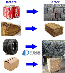 Zware Volautomatische Gesloten Uiteinde Handmatige Stropdas Horizontale Balenpers Met Transportband, Kartonnen <span class=keywords><strong>Compactor</strong></span> Voor Verkoop Gebruikt - Product Image 5