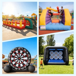 โต๊ะฟุตบอลเป่าลมขนาดยักษ์สำหรับเล่นกลางแจ้ง เกรดเชิงพาณิชย์ สนามฟุตบอลมนุษย์เป่าลม - Product Image 4