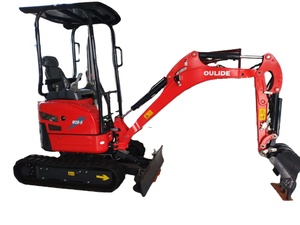 China OULIDE W20 Taillenloser 2-Tonnen-Minibagger mit Kubota-Konfiguration für Arbeiten auf Plätzen mit Begrenztem Platzangebot - Product Image 2