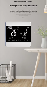 Design moderno intelligente casa WiFi termostato valvola del radiatore accessori per il controllo remoto a casa sistema di aria condizionata per alberghi - Product Image 4