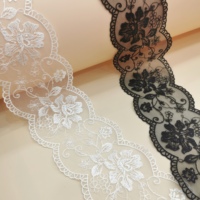 2024 vente chaude paillettes dentelle maille broderie dentelle décoration femmes sous-vêtements soutien-gorge longue dentelle robe de soirée femmes jupe longue