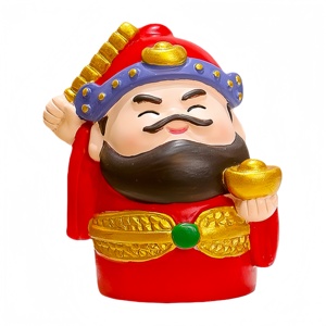 Pièces de décoration de camion de haute qualité, figurine du Dieu de la Richesse pour cabine de camion, 5,5 cm * 4 cm * 6,3 cm, différents styles disponibles - Product Image 2