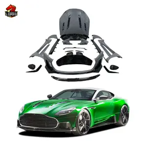New Upgrade M-Style Carbon Fiber Body Kit Car Bumpers Front Lip Hood Fender Perfectly Fit in For Aston Martin DB11 2017-2019