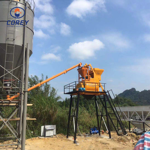 Centrale à béton COREY Stationary HZS35 avec silo à ciment et mélangeur JS pour la construction - Product Image 4