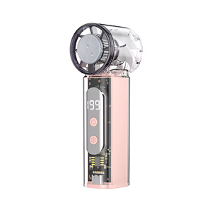 Nouvel Arrivage – Mini Ventilateur Portable en Plastique pour la Maison, Ventilateur de Table Compact et Portable avec Fonction de Retour et de Remplacement - Product Image 1