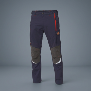 STYLE TTAKE Loose Fit <b>Man</b> <b>Trousers</b> 100% Cotton XL Customizable Logo Anti-Wrinkle French Terry Zipper Bleached <b>Pleat</b> Grey - Product Image 2