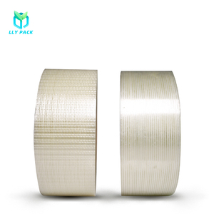 Cinta adhesiva de fibra de vidrio cruzada Mono transparente de 48mm * 50m para piezas de repuesto de máquina de impresión flexográfica - Product Image 1