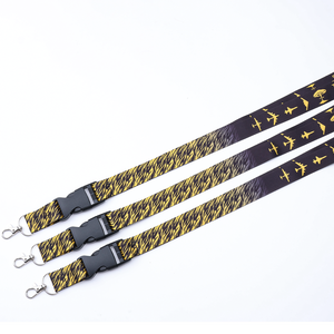 Lanières colorées tendance et élégantes avec logo personnalisé, lanière en polyester par sublimation avec <span class=keywords><strong>boucle</strong></span> de sécurité, sangle spéciale pour le cou - Product Image 3