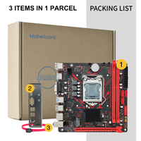 Nouvelle carte mère PANDL ITX compatible avec les processeurs Intel de 4e et certains de 5e génération, mémoire DDR3 double canal, NVMe NGFF M.2 SATA3.0, carte mère H81