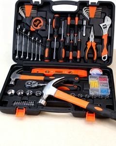Coffret d'outils ménagers en acier au chrome-vanadium Outils à main avec embouts de tournevis de précision Clé hexagonale Faucille - Product Image 1