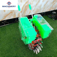 Semoir de Précision Manuel Réglable, Machine Agricole pour Semis de Maïs, Soja, Arachide et Coton