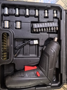 Destornillador Eléctrico Inalámbrico Plegable Tipo Pistola, Mini, Recargable por USB, Reversible, Herramienta Eléctrica para Reparaciones del Hogar - Product Image 1