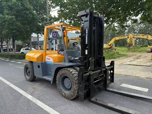Offre Spéciale TCM 100 10 tonnes chariot élévateur diesel multifonctionnel de haute qualité utilisé à bas prix en vente fabriqué au Japon avec boîte de vitesses centrale - Product Image 6