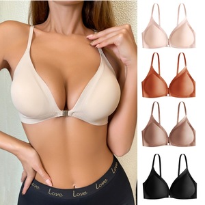 Dernier modèle de lingerie sexy pour femmes, couleur unie, sans couture, style babydoll, tendance - Product Image 2