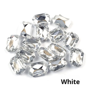 Cristales Acrílicos Rectangulares de 10x14mm para Manualidades, Decoración de Bolsos, Ropa, Accesorios, Joyería y Prendas - Product Image 6