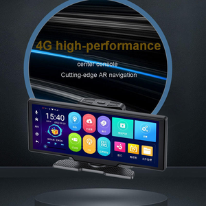 10.26 inç Android 13 Carplay oto monitör 4G 8-Core 4GB RAM + 64GB ROM 2.4G + 5G WiFi ADAS GPS FM İletim geri görüş kamerası taşınabilir - Product Image 2