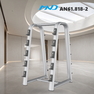 Support de barre d'haltères professionnel de haute qualité pour 10 pièces, équipement de gym MND Fitness pour importateurs, taille compacte, robuste - Product Image 1