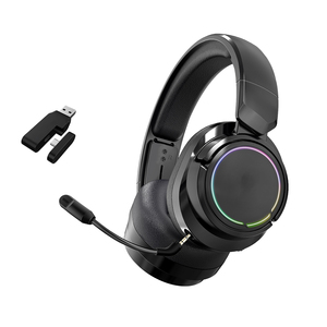 หูฟังเกมมิ่ง 2.4G รุ่นใหม่ปี 2024 คุณภาพสูง BT 5.3 ไฟ LED GM1210 ขายส่ง - Product Image 2