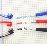 Pulpen Gel Kantor Grosir 0.5mm Pulpen Tanda Tangan Alat Tulis Siswa Pulpen Hitam