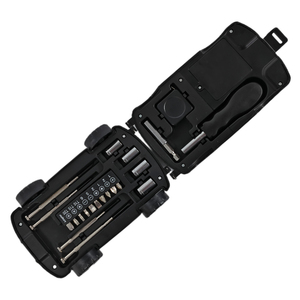 Promotional Gift 22 in 1 Car Shape <b>Hand</b> Operated Screwdriver Multifunctional Hardware <b>Tool</b> <b>Set</b> with Led Light OEM Hard Case - Product Image 5