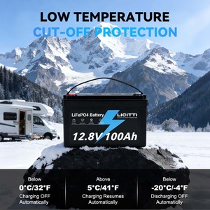 Cellule de batterie LiFePO4 à haute densité d'énergie pour le stockage d'énergie domestique RV 12V 48V 24V 100AH 300AH 1000W <span class=keywords><strong>2000W</strong></span> - Product Image 5