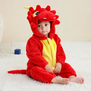 Michley hotsale Unicorn Rompers cô gái động vật Babi jumpsuits dây kéo quần áo mùa đông cậu bé trang phục trẻ sơ sinh quần áo