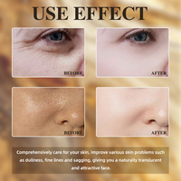 Kit de Soins Visage Anti-Âge et Anti-Rides au Collagène et Vitamine C, Crème Éclaircissante et Blanchissante, Ensemble Luxe Or 24K en Gros