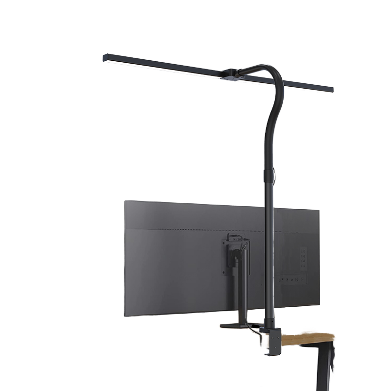 CE Certified Gooseneck Adjustable LED Desk Lamp Remote Control DC Cordless Eye Caring Modern Design Office Work Drafting Metal