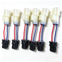 Adaptateur de distribution OBD0 vers OBD1 pour Honda 88-91 CRX Civic Prelude Integra Jumper Harnes - Faisceau de câblage personnalisé CNCH Kswap