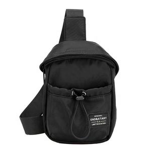 <span class=keywords><strong>Bolsa</strong></span> de pecho informal coreana para hombre, bandolera de hombro, sencilla, personalidad, tendencia de moda, deportiva, pequeña - Product Image 1