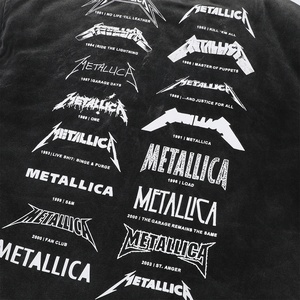 Camiseta de Hombre de Marca Vintage, Estilo Urbano, Manga Corta, Corte Regular, 100% Algodón, Estampado, Lavado Desgastado, Estilo Rock - Product Image 6