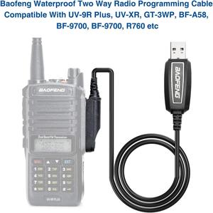 Câble de programmation USB pour talkie-walkie analogique Baofeng UV9R Pro Plus A58 9700, ligne de données radio avec logiciel de pilote sur CD - Product Image 3