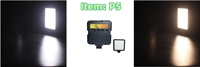Lampe LED pour téléphone, mini, portable, pliable, antichoc, lumière vidéo, température de couleur réglable 2500-7000K, IRC 95, vente chaude en Chine