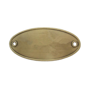 In Ottone personalizzata Targhetta per la Borsa - Product Image 2