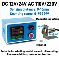 Compteur numérique PLC 0~999999 avec double interrupteur à induction magnétique Hall 0~10mm – Vente en gros