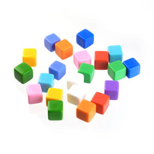 <span class=keywords><strong>Dados</strong></span> de Colores Surtidos, <span class=keywords><strong>Dados</strong></span> Multicolores en Blanco para Juegos de Mesa y Enseñanza de Matemáticas - Product Image 2