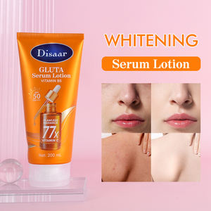 Disaar 77X Vitamina C SPF50 PA+++ Loción Sérum Blanqueadora Vitamina B5 Glutatión Radiance Unifica el Tono de Piel Crema Facial a Granel - Product Image 5