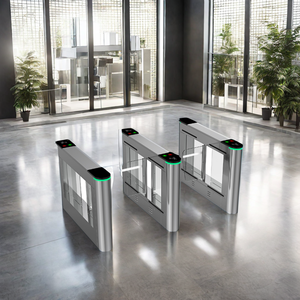 Puerta de barrera oscilante impermeable para exteriores ACS AUTO IP54 con RFID/Integración de acceso móvil - Product Image 5