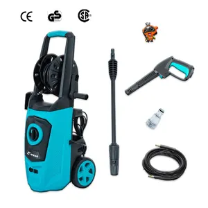 High Power Electric Water Pump With Self Foam Pot Sprayer Gun 2000W Automatic Pressure Car Washers