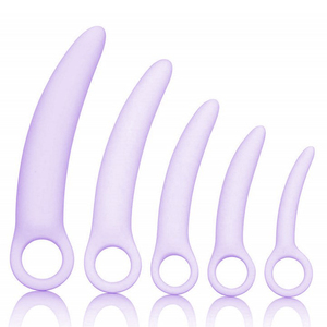 Set de Dilatadores Vaginales de Silicona de Grado Médico, 100% Impermeables, Color Rosa/Morado, Empaque Personalizado - Product Image 5