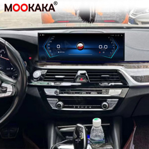 مشغل وسائط متعددة للسيارة EVO بشاشة 14.9 بوصة لسيارة BMW G30 G31 5 Series مزود بنظام الملاحة لتحديد المواقع مشغل سيارة لاسلكي من الجيل الرابع يعمل بنظام الأندرويد وستيريو للسيارة - Product Image 2