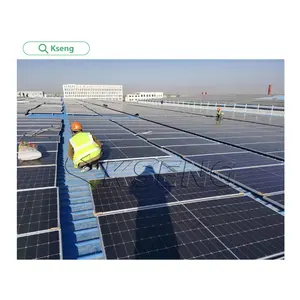 Toptan fiyat güneş montaj sistemi güneş raf çatı montaj güneş Panel montaj braketi Metal çatı