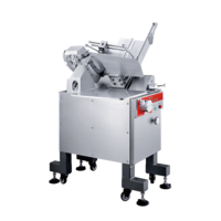 Trancheuse à viande mobile de luxe CS-F350C1, montée au sol, haute vitesse, entièrement automatique, lame italienne de 14 pouces (350 mm), alliage d'aluminium de qualité supérieure