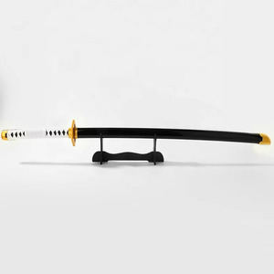 Espada Nichirin de Madera con LED de Tsuyuri Kanao, <span class=keywords><strong>Katana</strong></span> Recargable con Hoja Blanca Brillante y Funda Negra - Product Image 4