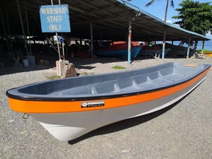 Grandsea 23ft con Motore Fuoribordo in Vetroresina WASEN Banana Boat, Barca da Lavoro e da Pesca, Piccolo Traghetto in Vetroresina, Panga Boat da Pesca in Vendita - Product Image 3